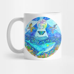 Whale Mandala Mug